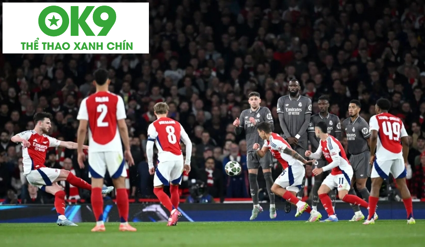 Siêu phẩm của Declan Rice khiến tất cả ngỡ ngàng Siêu phẩm của Declan Rice khiến tất cả ngỡ ngàng