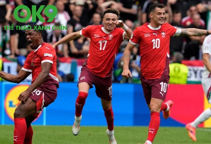 Thụy Sỹ bùng nổ tấn công, Slovenia kiên cường bảo vệ khung thành quyết liệt